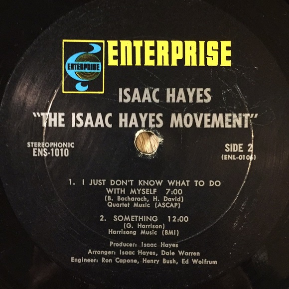 Isaac Hayes - “The Isaac Hayes Movement” Vinyl LP - Picture 5 of 5